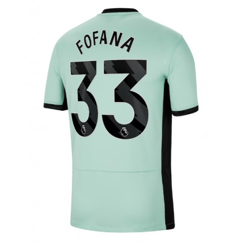 Chelsea Wesley Fofana #33 Rezervni Dres 2023-24 Kratak Rukav